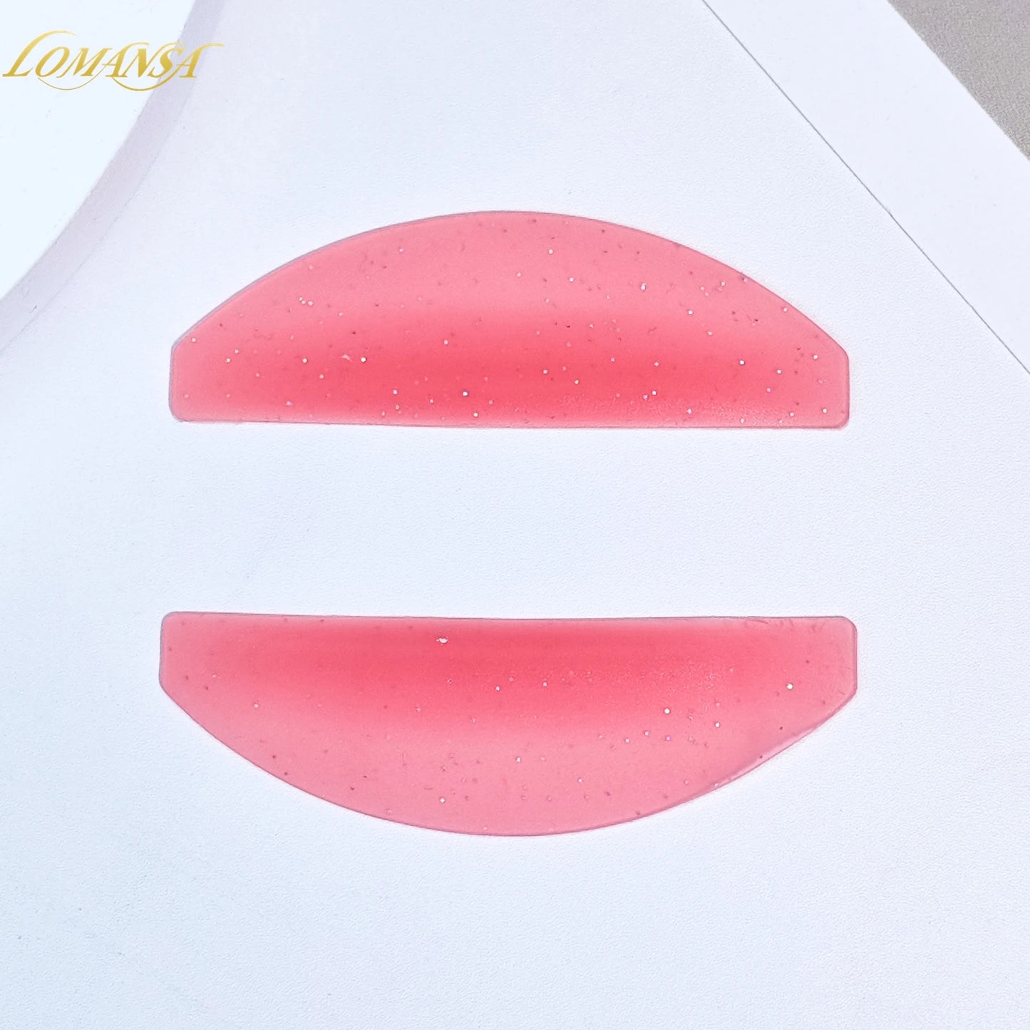 Lomansa 1 Pair Silicone Lash Softening Pads – Eyelash Perm Rods & Shields for Lash Lifting, Professional Eyelash Accessories