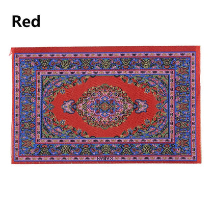 1:12 Scale Turkish Style Miniature Dollhouse Carpet – Floor Covering for Playing House & Doll Accessories